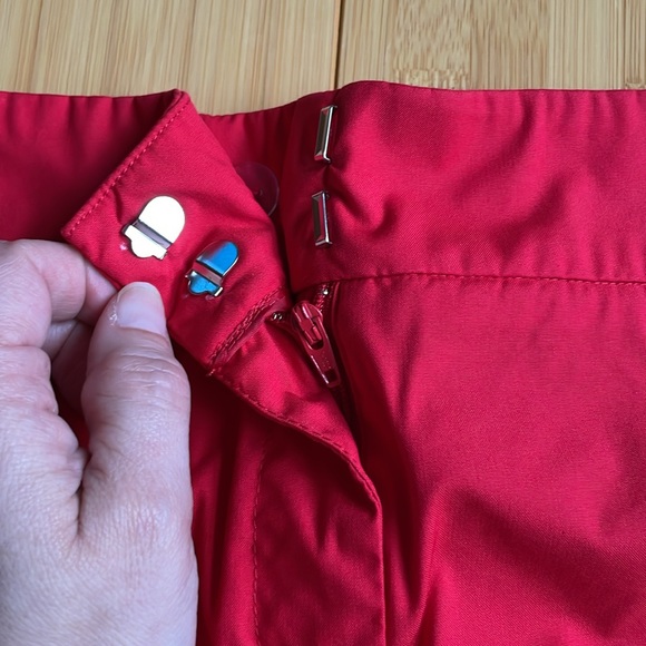 Red summer mini skirt, New York & Company - Picture 4 of 5